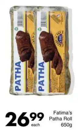 Save Hyper Fatima's Patha Roll offer