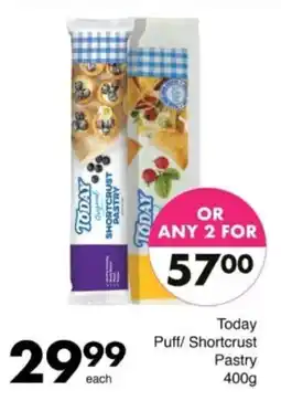 Save Hyper Today Puff/ Shortcrust Pastry offer
