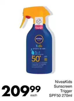 Save Hyper NiveaKids Sunscreen Trigger offer