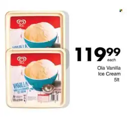 Save Hyper Ola Vanilla Ice Cream offer