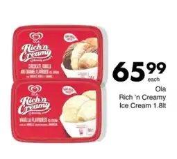 Save Hyper Ola Rich 'n Creamy Ice Cream offer