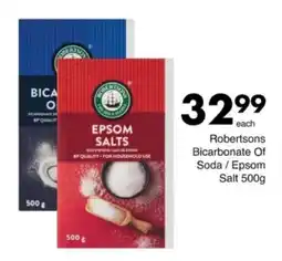 Save Hyper Robertsons Bicarbonate Of Soda / Epsom Salt offer