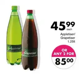 Save Hyper Appletiser/ Grapetiser offer