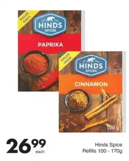 Save Hyper Hinds Spice Refills offer