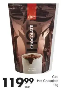 Save Hyper Ciro Hot Chocolate offer