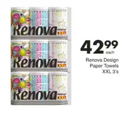 Save Hyper Renova Design Paper Towels XXL 3's offer