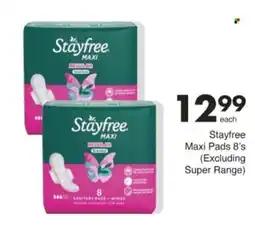 Save Hyper Stayfree Maxi Pads offer