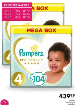 Save Hyper Pampers Premium Care Mega Box offer