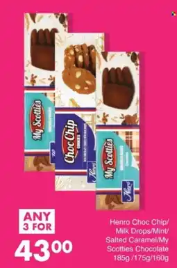 Save Hyper Henro Choc Chip/My Scotties Chocolate offer
