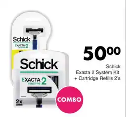 Save Hyper Schick Exacta 2 System Kit + Cartridge Refills 2's offer