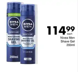 Save Hyper Nivea Men Shave Gel offer