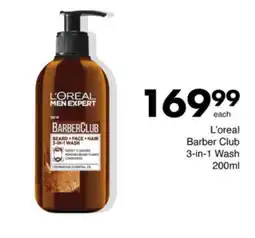 Save Hyper L'oreal Barber Club 3-in-1 Wash offer