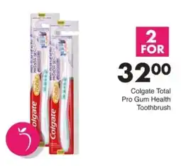 Save Hyper Colgate Total Pro Gum Health Toothbrush offer