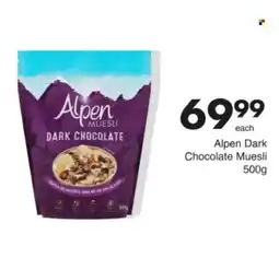 Save Hyper Alpen Dark Chocolate Muesli offer