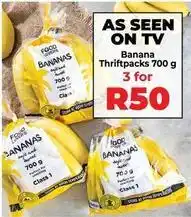 Food Lover's Market Lovers+ - banana thriftpacks offer