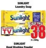 Boxer Sunlight - laundry soap offer