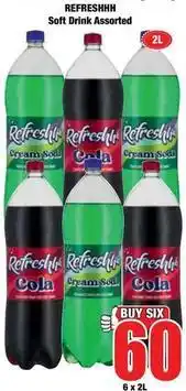 Boxer Refreshhh - soft drink offer