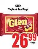 Boxer Glen - tagless tea bags offer