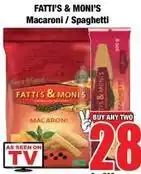 Boxer Macaroni / spaghetti offer