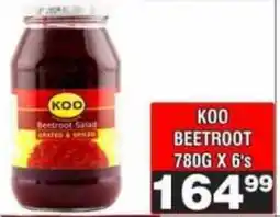 Advance Cash n Carry KOO Beetroot Salad offer