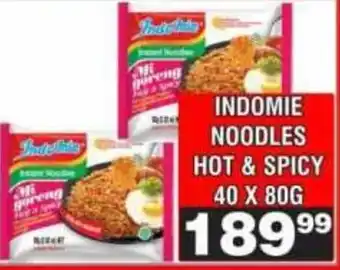 Advance Cash n Carry Indomie Noodles Hot & Spicy offer