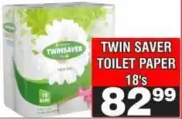 Advance Cash n Carry TWIN SAVER TOILET PAPER offer