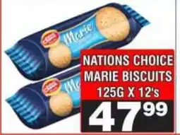 Advance Cash n Carry NATIONS CHOICE MARIE BISCUITS offer
