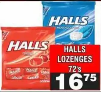 Advance Cash n Carry HALLS LOZENGES offer