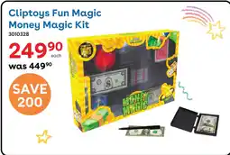ToysRUs Cliptoy Fun Magic Money Magic Kit offer