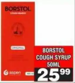 Advance Cash n Carry BORSTOL COUGH SYRUP offer