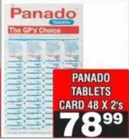 Advance Cash n Carry Panado Tablets offer