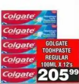 Advance Cash n Carry Colgate Toothpaste Regular offer