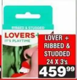 Advance Cash n Carry Lovers+ Ribbed & Studded offer