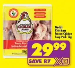 Shoprite Goldi Chicken Frozen Chicken Soup Pack offer
