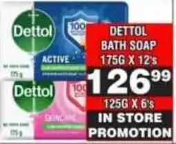 Advance Cash n Carry Dettol Bath Soap offer