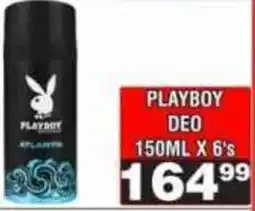 Advance Cash n Carry PLAYBOY DEO offer