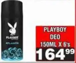 Advance Cash n Carry PLAYBOY DEO offer