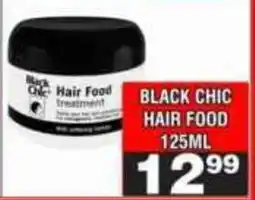 Advance Cash n Carry Black Chic Hair Food treatment offer