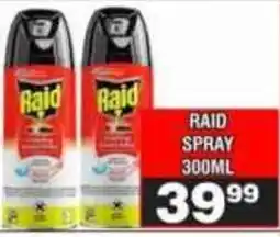 Advance Cash n Carry Raid Spray offer