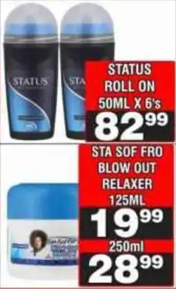 Advance Cash n Carry STATUS ROLL ON offer