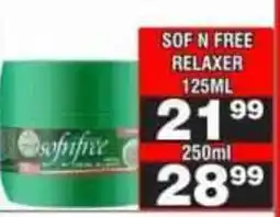 Advance Cash n Carry Sof N Free Relaxer offer