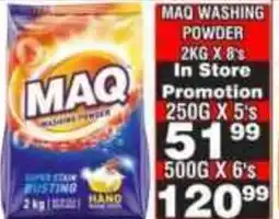Advance Cash n Carry MAQ Washing Powder offer