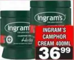 Advance Cash n Carry Ingram's Camphor Cream offer