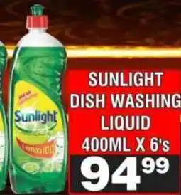 Advance Cash n Carry Sunlight Dish Washing Liquid offer
