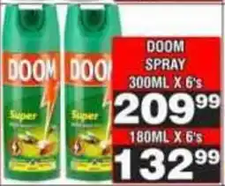 Advance Cash n Carry DOOM SPRAY offer