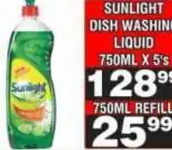 Advance Cash n Carry Sunlight Dish Washing Liquid offer