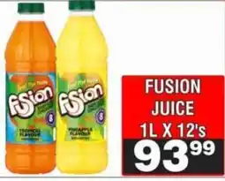 Advance Cash n Carry Fusion Juice offer