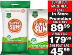 Advance Cash n Carry Super Sun Maize Meal offer