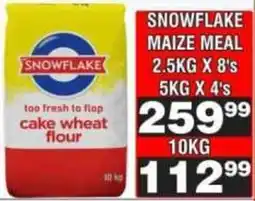 Advance Cash n Carry Snowflake Maize Meal offer