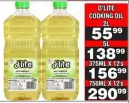 Advance Cash n Carry D'LITE COOKING OIL offer